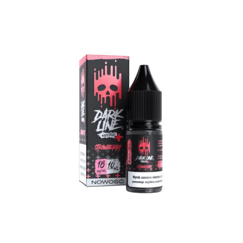 Liquid Dark Line Nicotine+ 10ml - Strawberry 18mg | E-LIQ