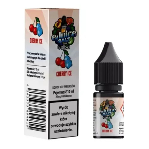 Liquid EJUICE Salt 20mg 10ml - Cherry Ice | E-LIQ