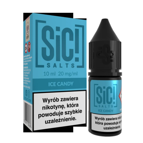 Liquid Sic Salts 10ml - Ice Candy 20mg | E-LIQ