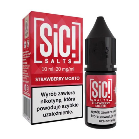 Liquid Sic Salts 10ml - Strawberry Mojito 20mg | E-LIQ