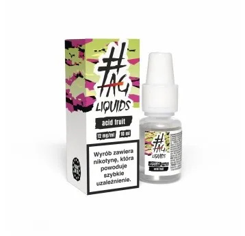 Liquid #TAG 10ml - Acid Fruits 12mg | E-LIQ