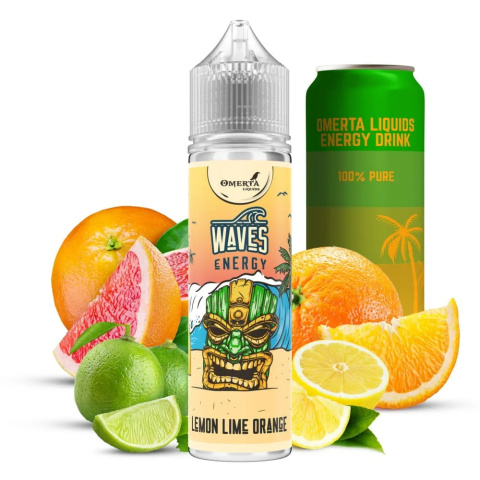 Longfill Omerta 15/60ml Waves Energy Lemon Lime Orange | E-LIQ