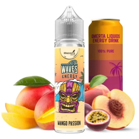 Longfill Omerta 15/60ml Waves Energy Mango Passionfruit | E-LIQ