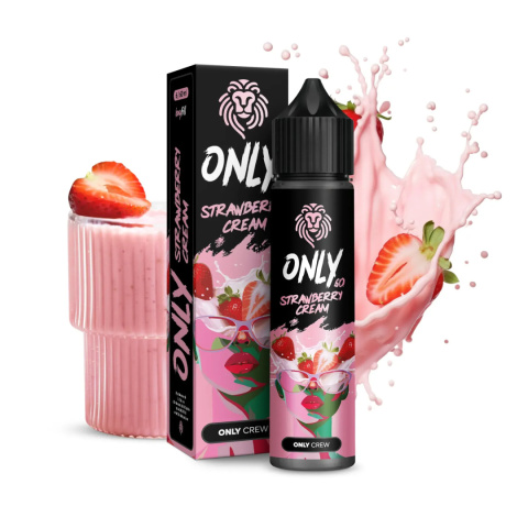 Longfill Only 6/60ml - Strawberry Cream | E-LIQ