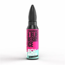 Longfill RIOT BAREDTN 5/60ml - Strawberry Blueberry Ice