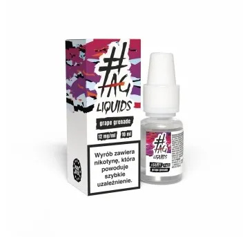 Liquid #TAG 10ml - Grape Grenade 12mg | E-LIQ