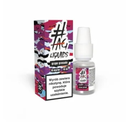 Liquid #TAG 10ml - Grape Grenade 18mg | E-LIQ