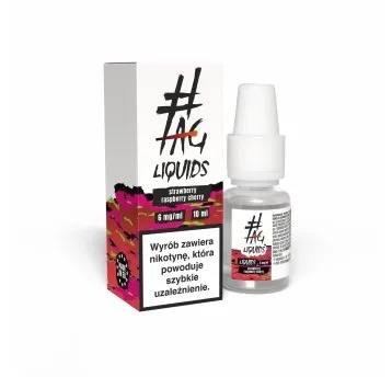 Liquid #TAG 10ml - Strawberry Raspberry Cherry 6mg | E-LIQ