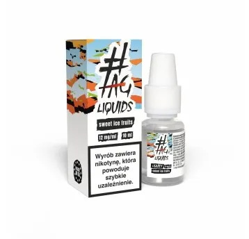 Liquid #TAG 10ml - Sweet Ice Fruits 12mg | E-LIQ