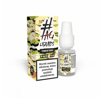 Liquid #TAG 10ml - Tropical Juice 18mg | E-LIQ