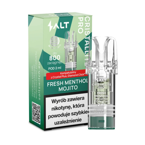 Wkład Cristallite Pro Fresh Menthol Mojito 20mg | E-LIQ