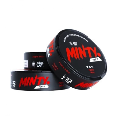 Woreczki Nikotynowe Dark Line Minty - Apple Mint 32MG | E-LIQ