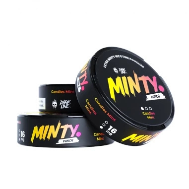 Woreczki Nikotynowe Dark Line Minty - Candies Mint 16MG | E-LIQ