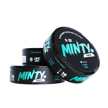 Woreczki Nikotynowe Dark Line Minty - Fresh Mint 16MG | E-LIQ