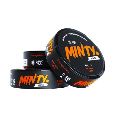 Woreczki Nikotynowe Dark Line Minty - Orange Mint 16MG | E-LIQ