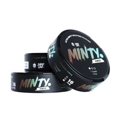 Woreczki Nikotynowe Dark Line Minty - Pepper Mint 16MG | E-LIQ