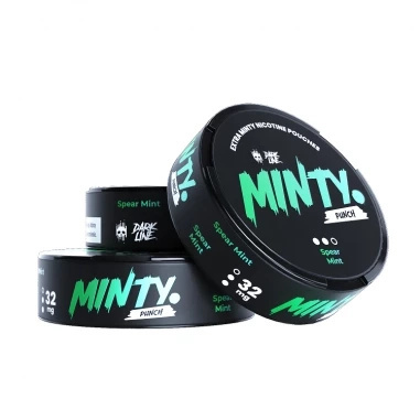 Woreczki Nikotynowe Dark Line Minty - Spear Mint 32MG | E-LIQ