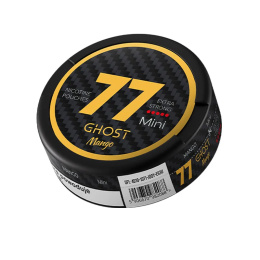 Woreczki nikotynowe 77 Ghost Mini Mango Extra Strong