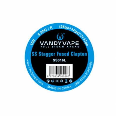 Drut Vandy Vape - SS316 Stagger (26ga+32ga)*2+32ga