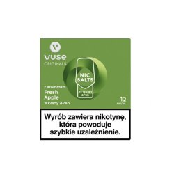 Wkłady do Vuse ePen z aromatem: Fresh Apple vPro 12mg/ml (2 szt.)