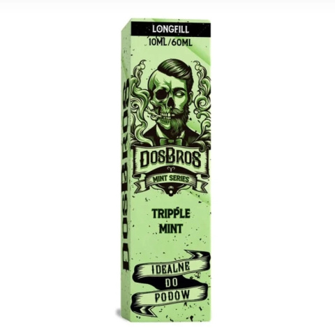 Longfill DosBros Mint Series 10/60ml - Tripple Mint | E-LIQ