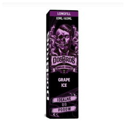 Longfill DosBros Singled Series 10/60ml - Grape Ice