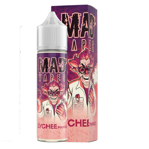 Longfill MAD VAPES 10/60ml - Lychee Mango | E-LIQ