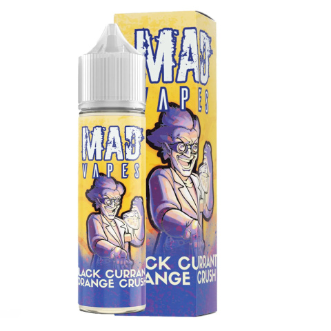 Longfill MAD VAPES 10/60ml - Blackcurrant Orange Crush | E-LIQ