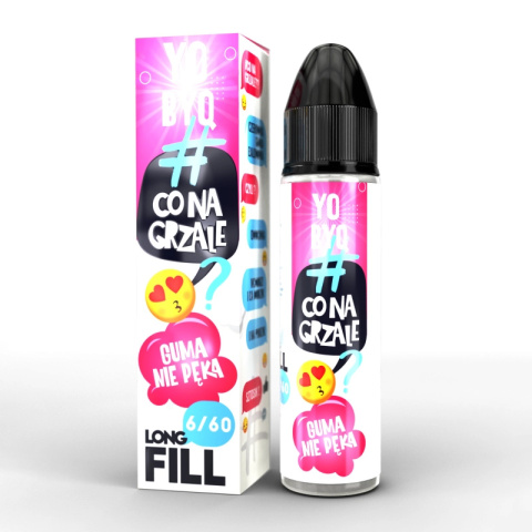 Longfill #Co Na Grzale 6/60ml - Guma Nie Pęka | E-LIQ