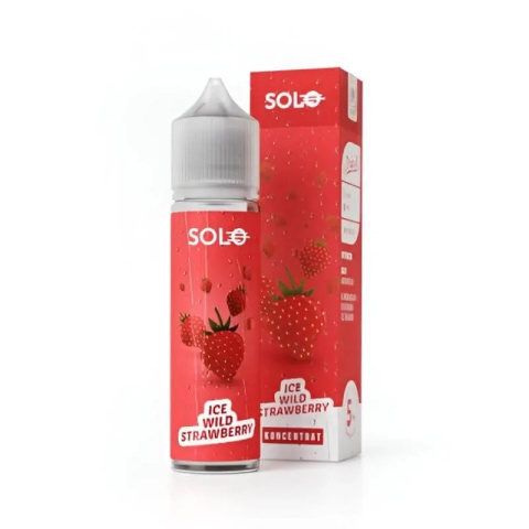 Longfill Solo 5/60ml - Ice Wild Strawberry | E-LIQ