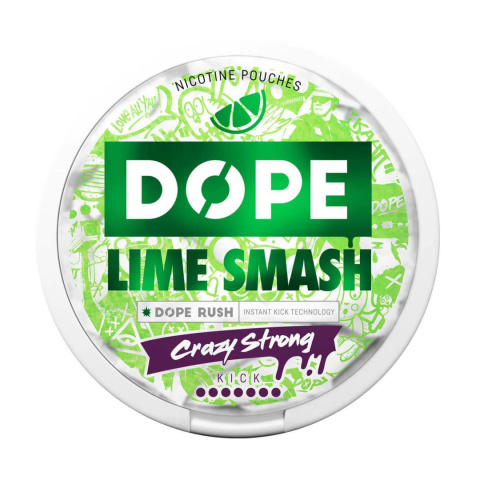 Woreczki Nikotynowe Dope - Lime Smash 28,5 mg | E-LIQ