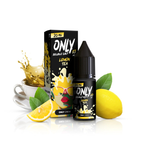 Liquid Only Double Salt 10ml - Lemon Tea 20mg | E-LIQ