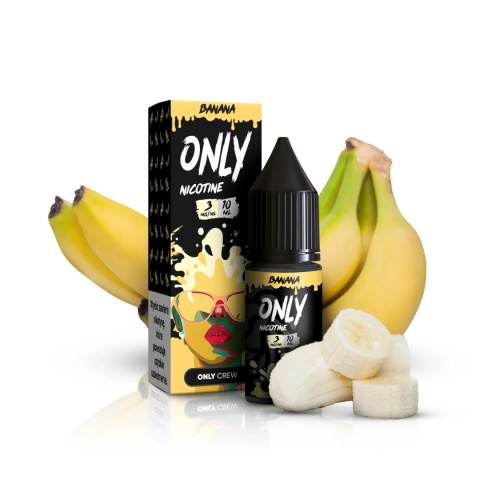 Liquid Only Nicotine 10ml - Banana 3mg | E-LIQ