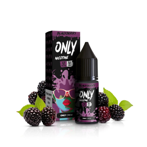 Liquid Only Nicotine 10ml - Blackberry 12mg | E-LIQ