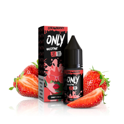 Liquid Only Nicotine 10ml - Strawberry 12mg | E-LIQ