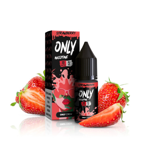 Liquid Only Nicotine 10ml - Strawberry 18mg | E-LIQ