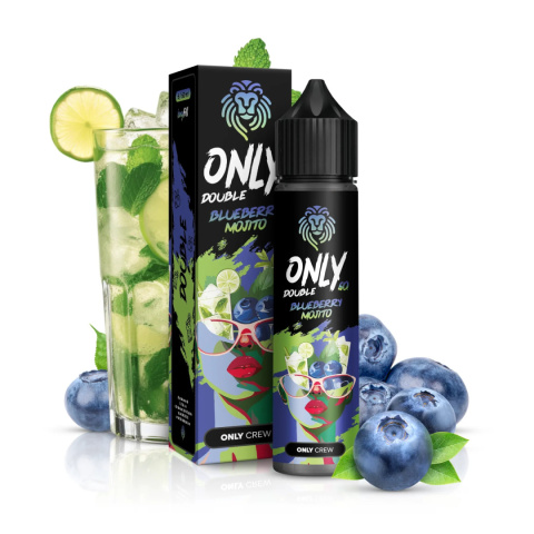 Longfill Only Double 6/60ml - Blueberry Mojito | E-LIQ