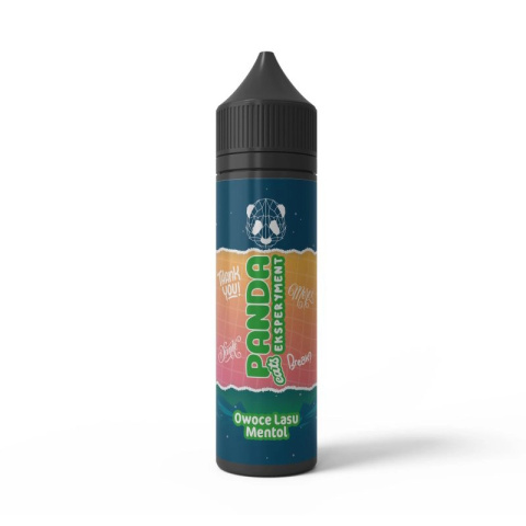 Longfill Panda Eksperyment 7 10/60ml - Owoce Lasu Menthol | E-LIQ