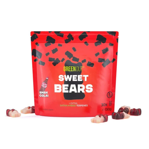 Żelki Konopne Green Out Sweet Bears Cola | E-LIQ