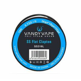 Drut - Vandy Vape - Flat Clapton wire -10ft 0,73ohm 26ga*18ga+32ga (3m)