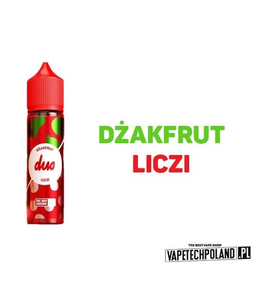 Longfill DUO RED 20/60ml - Dżakfrut & Liczi