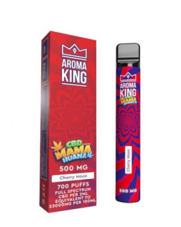 Aroma King Mama Huana CBD 700 puffs 500mg - Cherry Moon