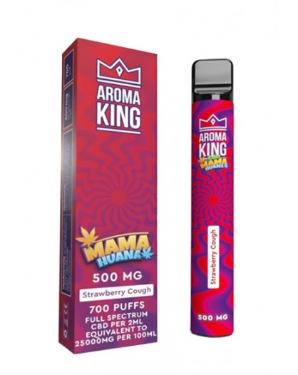 Aroma King Mama Huana CBD 700 puffs 500mg - Strawberry Cough