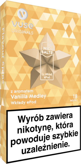 Vuse ePod Vanilla Medley 18mg /ml (2 szt.)
