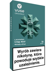 Vuse ePod Crisp Mint 18mg /ml (2 szt.)