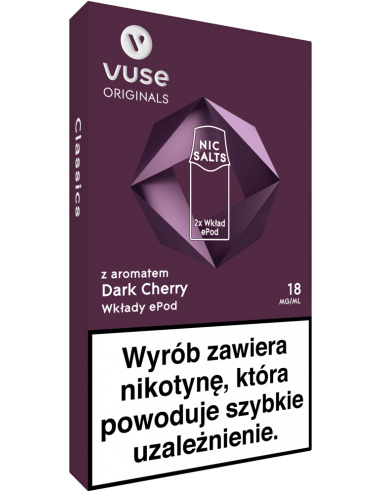 Vuse ePod Dark Cherry 18mg /ml (2 szt.)