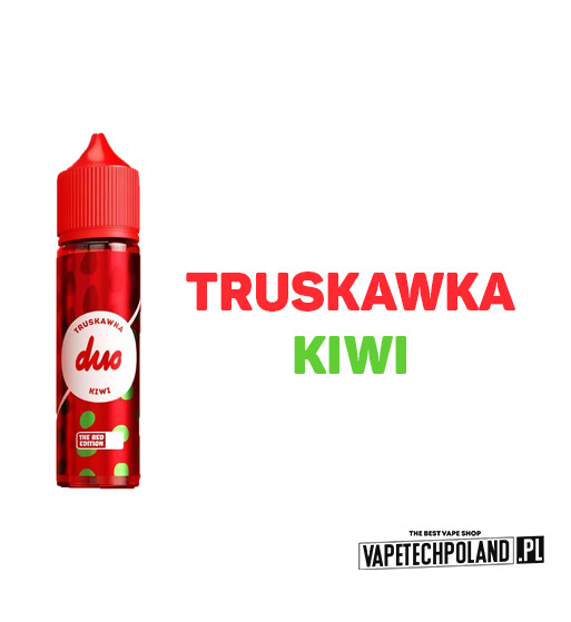 Longfill DUO RED 20/60ml - Truskawka & Kiwi