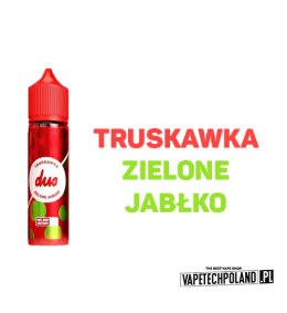 Longfill DUO RED 20/60ml - Truskawka & Zielone jabłko