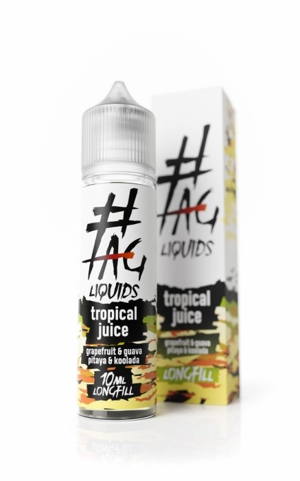 Longfill Hasztag #TAG 10/60ml - Tropical Juice
