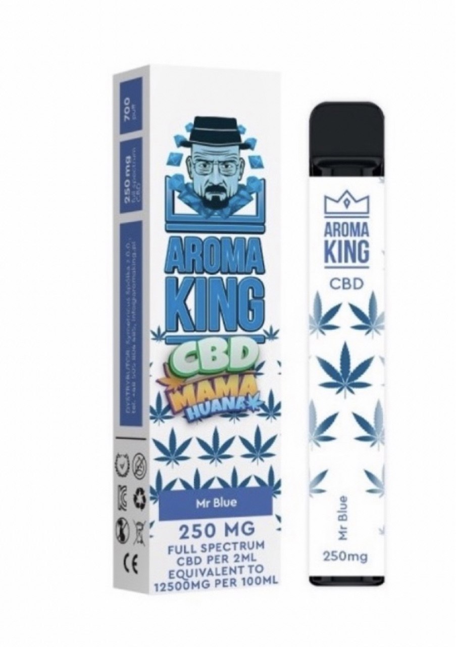 Aroma King Mama Huana CBD 250MG-Mr Blue | Poronin | Kup teraz na Allegro Lokalnie